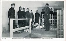 New Cumberland PA Military Reception Center Inspection 1940 Unused  picture