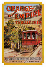 Pacific Electric Railway – Orange Empire Trolley Trips Poster picture