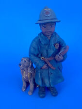 SARAH'S ATTIC - FIREFIGHTER & DOG - AFRICAN AMERICAN HERITAGE COLL. - #393/3000 picture