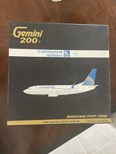 1:200 Gemini- Continental B 737-700- NIB😊Hard To Find picture