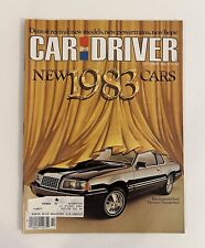 Car And Driver Magazine October 1982 New 1983 Cars picture