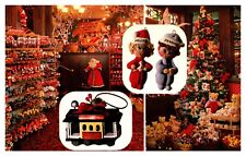 postcard S. Claus Christmas Wonderland Store San Fransisco Calif. 4160 picture