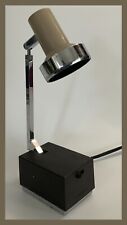 Vtg Lightolier Telescopic Lamp #8034 - Use On Desk Or Wall - Tested Works picture