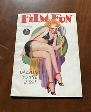Film Fun Magazine November 1937 Dazzling To The Eyes VF Condition Bolles Spicy picture