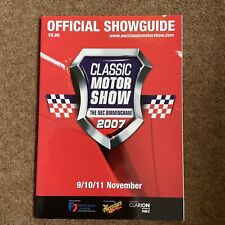 Classic Motor Show NEC Birmingham 2007 Official Showguide Book Guide (BuyNow) picture