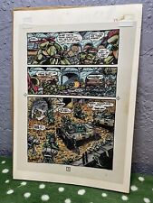 Mirage TMNT 1987 Original Studios Production Art Hand Colored First Graphic TPB picture