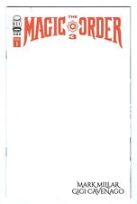 Image Comics THE MAGIC ORDER 3 #1 first printing cover D blank variant picture