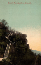 Roper's Rock Lookout Mountain RPPC Vintage POSTCARD Unused picture