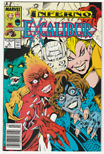 Excalibur #6 Newsstand 9.0 VF/NM 1989 Marvel Comics - Combine Shipping picture