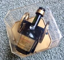 NEW, UNOPENED Vtg Miniature Courvoisier Cognac Bottle, Cannon Display Case picture