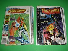 Lot 17 various Firestorm comics ranging from 24-100 most VF or better DC 1-100 picture