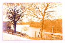 Waverly Iowa The Cedar River RPPC 1891 E.W Mueller Photo picture