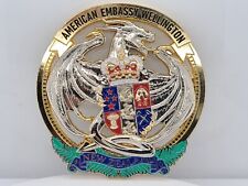 Marine Security Guard Detachment Wellington, New Zealand Challenge Coin picture