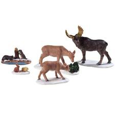 Lemax 2019 Wild Animals Vail Village #92771 Moose Rabbits Deers Critters...etc. picture