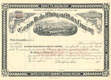 Eastern Idaho Mining and Water Co. - Stock Certificate - Mining Stocks picture