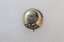 WILLIAM MCKINLEY 1896 SWEET CAPORAL Cigarette Campaign Pin Button Political picture