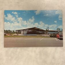 Vtg Port St Lucie FL Country Club Postcard Unposted Administration Building 50s picture