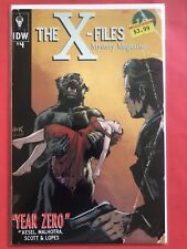 X-FILES YEAR ZERO #4 Subscription Sub Variant 2014 X Files picture