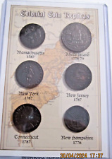 6 Colonial Coin Replicas - can be used as an Educational Resource picture