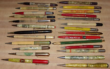 VINTAGE LOT OF 26 MECHANICAL ADVERTISING PENCILS picture
