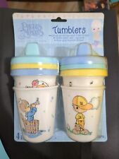 Lot Of 8 Precious Moments 7oz Plastic Cups 1999 H7 picture