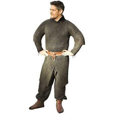 handmade Chainmail Shirt, Knight Armor | Hauberk Butted picture