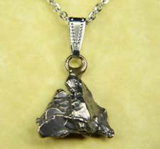 Campo Del Cielo Genuine Iron Nickel Meteorite Pendant Necklace 5.25 grams picture