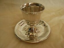 CHRISTOFLE,FRENCH ART DECO SILVERPLATED EGG CUP,1930s YEARS. picture