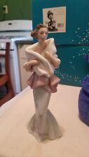 Lladro #6594 A Night Out Elegant Lady Series Statue Figurine Retired 7.75
