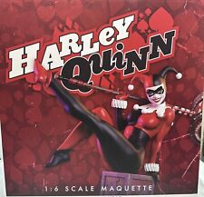 New Tweeterhead DC Comics Harley Quinn Sixth Scale Maquette Statue Sideshow picture