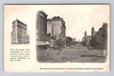 Washington DC, Evening Start Newspaper, Vintage Postcard picture