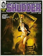 SHUDDER MAGAZINE #5 AUG 2022 NM 9.4 (UNREAD) WARRANT PUBS - FORMERLY THE CREEPS picture
