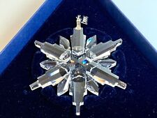 Swarovski Crystal 2006 Annual Star Snowflake Christmas Ornament With Box picture