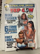 Wizard Top Cow Spectacular Turner Tomb Raider Witchblade Adam Hughes Poster NM picture