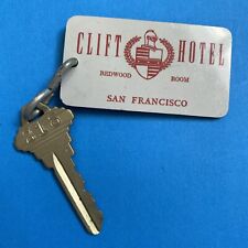 Vintage Clift Hotel Redwood Room Hotel Key San Francisco picture