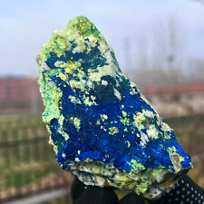 209G Natural Azulite/Malachite Crystal Mineral Specimens picture