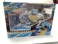G.E.M. Megahouse Series Pokemon Shigeru Blastoise Gary Figure with Squirtle picture