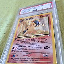 PSA 5 Pokemon TYPHLOSION Neo Genesis 1st Edition 17/111 Holo English Excellent picture