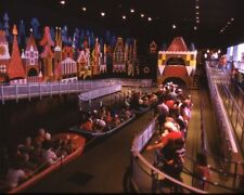 8x10 Color Photo Vintage Photo of It's A Small World Ride at WDW. picture