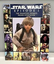 1999 STAR WARS EPISODE 1 THE PHANTOM MENACE MOVIE STORYBOOK Collectible NEW picture
