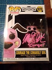 Funko Pop Courage the Cowardly Dog 1070 Signed Marty Grabstein with COA STB-44 picture