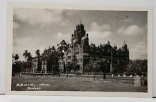 India Vintage Head Office of B.B.C & C.I. Railway Bombay Photo Postcard H10 picture