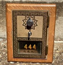 Vintage National 1961 Post Office Box, Upcycled to Bank #444 picture