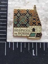 HOSPICES DE BEAURE HAT LAPEL PIN PIN BACK USED (V2253) picture