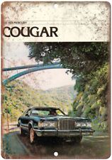 1978 Mercury Cougar Vintage Auto Ad Reproduction Metal Sign A329 picture