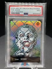 2022 DC Cards PSA 9  MINT Joker  Physical Only Legends Low pop #A12699 picture