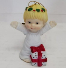 Vintage Christmas Ornament Keepsake 3 in. tall picture