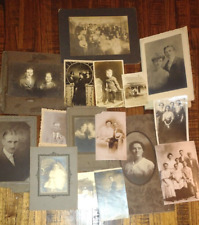 Lot of 16 Circa 1890s Victorian Cabinet Card Photo CDV Idaho Women Portraits etc picture