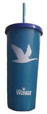 LIMITED EDITION WAWA 24 OZ. COLOR CHANGING CUP BLUE RARE HARD TO FIND picture