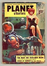 Planet Stories Pulp Mar 1954 Vol. 6 #5 GD/VG 3.0 picture